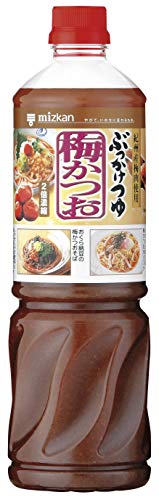 ミツカン ぶっかけつゆ 梅かつお 1100g めんつゆ