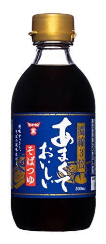 フンドーキン?油 あまくておいしいそばつゆ 300ml×3本