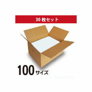 ダンボール（段ボール無地／取っ手穴付き） 100サイズ（44