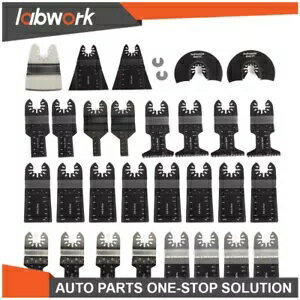 Labwork 木材金属乾式壁振動ツール鋸刃マキタ 31 パック Labwork Wood Metal Drywall Oscillating Tool..