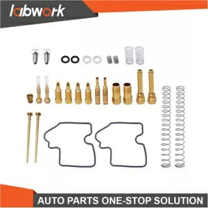 Labwork ֥쥿ƹۥå 2005-2009 Kawasaki Brute Force 650 KVF650 x2 Labwork Carburetor Rebuilt Kit For 2005-2009 Kawasaki Brute Force 650 KVF650 x2