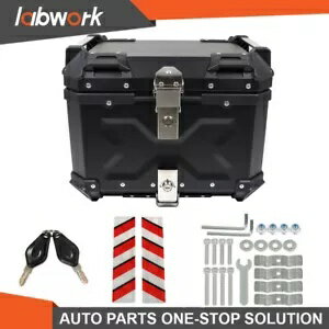 Labwork 45L トランク荷物ツアーテールボックススクーター収納トップケースオートバイ用 Labwork 45L Trunk Luggage Tour Tail Box Scooter Storage Top Case For Motorcycle