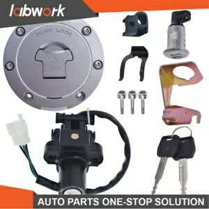 Labwork 点火スイッチ燃料ガスキャップシートロックキーセットホンダ CBR600F4/F4i Labwork Ignition Switch Fuel Gas Cap Seat Lock Key Set For Honda CBR600F4/F4i