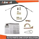 Labwork ケーブルコラムシフトリンケージキット GM 2 インチアフターマーケットトランスミッション用 Labwork Cable Column Shift Linkage Kit For GM 2" Aftermarket Transmission