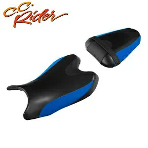 C.C.ライダー運転席 + 助手席ヤマハ YZF R6 2008-2016 に適合 C.C. RIDER Driver Seat + Passenger Seat Fit For Yamaha YZF R6 2008-2016