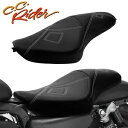 C.C.ライダー運転席助手席フィットハーレースポーツスターアイアン 883 1200 04-Up C.C. RIDER Driver Passenger Sea...