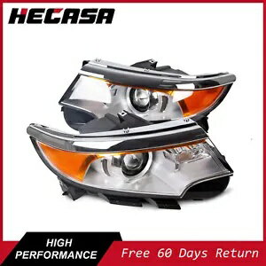 左右ヘッドライト 2011-14 フォード エッジ ハロゲン プロジェクター ヘッドランプ SEL ペア用 Left Right Headlight for 2011-14 Ford Edge Halogen Projector Head lamp SEL PAIR