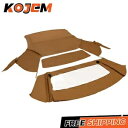 フォードマスタングコンバーチブルソフトトッププラスチック窓サドル帆布 94-04 For Ford mustang Convertible Soft top With Plastic window Saddle Sailcloth 94-04
