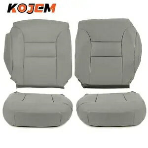 シボレー タホ 95-99 フロント左 + 右下 + トップシートカバー ピューターグレー For Chevy Tahoe 95-99 Front Left + Right Bottom + Top Seat Cover Pewter Gray