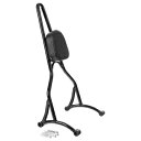 ワンピースバックレストパッドシーシーバー直立フィットハーレースポーツスター XL 1200 883 One Piece Backrest Pad Sissy Bar Upright Fit For Harley Sportster XL 1200 883
