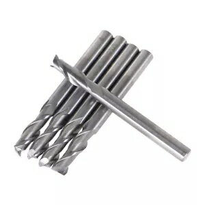 2 枚刃超硬エンドミル 5/8 インチ 刃長 2 インチ 全長 5 個 3/16 インチ 2 Flute Carbide End Mill 5/8..