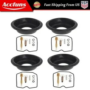 Kawasaki 750R 900R ZX 750 900 4 キャブレター炭水化物修理キットダイヤフラム For Kawasaki 750R 900R ZX 750 900 4 Carburetor Carb Repair Kit Diaphragms