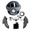 7インチ ヘッドライト フロントアッパーフェアリングロワー ハーレーダビッドソン ソフテイル FXBB FXLR 18+用 7" Headlight Front Upper Fairing Lower For Harley Davidson Softail FXBB FXLR 18+
