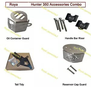 エンフィールドハンター 350 テール Tidy ライザーオイルコンテナリザーバーキャップガードに適合 Fit For Enfield Hunter 350 Tail Tidy Riser Oil Container Reservoir Cap Guard(2)