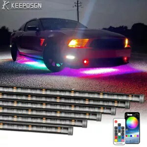 ѡ WORLDҸˤ㤨6 Ĥ RGB  SUV 饤ȥȥå LED ͥɥ꡼५顼ڥ 6PCS RGB Car Coupe SUV Underglow Light Strips LED Neon Dream Color Music ChasingפβǤʤ60,500ߤˤʤޤ
