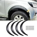 日産フロンティア NP300 35 "フェンダーフレアエクストラワイドボディホイールアーチマッドガード用 For Nissan Frontier NP300 35" Fender Flares Extra Wide Body Wheel Arch Mudguard