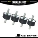 4 個 M4 防振ゴムアイソレーターダンパー 15x8mm コンプレッサー VV エンジン用 4pcs M4 Anti Vibration Rubber Isolator Damper 15x8mm for Compressors VV Engines