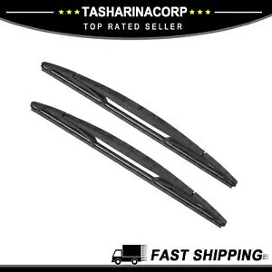シボレー用、GMC用、ビュイック用リアフロントガラスワイパーブレード2個セット Piece of 2 Rear Winds..