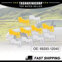 トヨタカローラドアロックロッドクリップリテーナーファスナー 4D0-807-300 5/セットに適合 Fit for Toyota Corolla Door L...