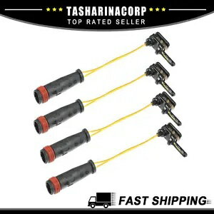 リアディスクブレークパッド摩耗センサー 4 個 メルセデスベンツ CL500 2000-2006 に適合 Piece of 4 Rear Disc Break Pad Wear Sensor fit for Mercedes-Benz CL500 2000-2006