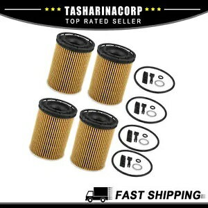 4 個のオイルフィルター 26350-2T000 起亜 2.5L エンジン 2021-2022 に適合 Piece of 4 Oil Filter 26350-2T000 fit for Kia 2.5L Engine 2021-2022