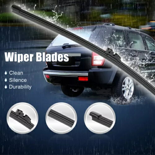 1 個 380 ミリメートル 15 インチリアフロントガラスワイパーブレード BMW ゴムプラスチックブラック 1..