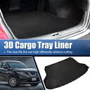 車のトランクマット TPE リアカーゴライナー 日産ローグ 14-20 トレイフロアマットカーペット用 Car Trunk Mat TPE Rear Cargo Liner for Nissan Rogue 14-20 Tray Floor Mat Carpet(2)