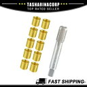 M14x1.25 インサート付きスパークプラグネジ山修復ツール 1 個のユニバーサルピース Universal Piece of 1 Spark Plug Th...