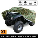 XL 630g 防水ユニバーサル ATV カバー迷彩クアッドプロテクター、抗 UV コート付き XL 630g Waterproof Universal ATV...