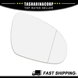 ミラーガラス加熱されたバッキングプレート付き助手席側RH VWゴルフR32 GTIに適合 Mirror Glass Heated with Backing Plate Passenger Side RH fit for VW Golf R32 GTI