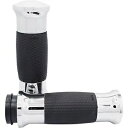 AVON GEL-70-CH-FLY クロームエアゲルハンドグリップ ハーレーエレクトロニック TBW用 AVON GEL-70-CH-FLY Chrome Air GEL Hand Grips for Harley Electronic TBW