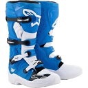 Alpinestars Tech 5 ブーツ ブルー/ホワイト オフロード モトクロス用 - メンズ サイズ Alpinestars Tech 5 Boots ...