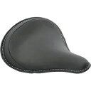 ドラッグスペシャリティーズ 0806-0048 大型ブラックソーラー反射スプリングソロシート Drag specialties 0806-0048 Large Black Solar Reflective Spring Solo Seat