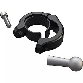 Ciro 50139 アルミニウム クランプ キット - 1-1/4 インチ ハンドルバー - ブラック Ciro 50139 Aluminum Clamp Kit- 1-1/4