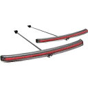 Ciro 40141 スモークフェンダーブレード LED ライト 09-21 トライク用 Ciro 40141 Smoke Fender Blades LED Lights for 09-21 Trike(2)