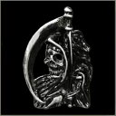 死神デス スケルトン S バイカー ライディング ピン 帽子 ベスト ジャケットまたはラペル用 Grim Reaper Death Skeleton S Biker Riding Pin for Hat Vest Jacket or Lapel