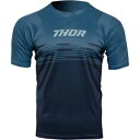 Thor Assist Shiver ティール/ミッドナイト 半袖ジャージ T シャツ BMX MTB サイクリング用 Thor Assist Shiver T...