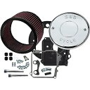 S&S CYCLE(エスアンドエスサイクル) クローム エアクリーナーキット インディアンチーフ/チーフタン 14-21用 170-0294E S&S CYCLE 170-0294E Chrome Air Cleaner Kit for Indian Chief / Chieftan 14-21