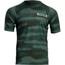Thor Assist Camo Green 半袖ジャージ T シャツ BMX MTB サイクリング用 Thor Assist Camo Green Short...