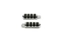 ハーレー ソフテイル ダイナ スポーツスター用アンチバイブ ISO ラージ ドライバー オス マウント フットペグ Anti-Vibe ISO Large Driver Male Mount Foot Pegs fr Harley Softail Dyna Sportster
