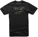 アルパインスターズ ライド 2.0 カモフラージュ T シャツ ブラック M、L、XL、または 2XL Alpinestars Ride 2.0 Camo Tee T-Shirt Black M, L, XL, or 2XL