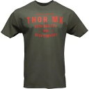 Thor Crafted 半袖 T シャツ - グリーン メンズ サイズ S # 3030-19556 Thor Crafted Short Sleeve Tee T-Shirt - Green Men's Size Small # 3030-19556