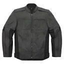 アイコン モーターヘッド 3 レザー & テキスタイル ジャケット スポーツ フィット メンズ サイズ バイク用 Icon Motorhead 3 Leathe...