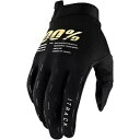 オフロード バイク用 100% iTrack グローブ - ブラック - メンズ サイズ S 100% iTrack Gloves for Offroad Mo...