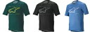 Alpinestars ドロップ 6.0 半袖ジャージ BMX マウンテン バイク 自転車用 Alpinestars Drop 6.0 Short-Sleeve...