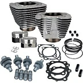 S&S CYCLE 910-0700 աꥬ 󥸥 ѥեޥ å - С 1200CC S&S CYCLE 910-0700 Hooligan Engine Performance Kit- Silver 1200CC