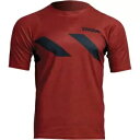 Thor Assist Hazard レッド半袖ジャージ T シャツ BMX MTB サイクリング用 Thor Assist Hazard Red Short-Sleeve Jersey T-Shirt for BMX MTB Cycling