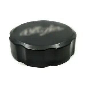 ブラックブレーキフルードリザーバーキャップカバー「ニンジャ」Kawasaki Ninja ZX6R 7R 9R 10R用 Black Brake Fluid Reservoir Cap Cover 