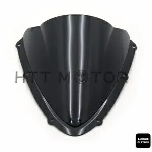 新しい黒煙フロントガラスフロントガラスセットスズキ GSXR 600 750 08 09 10 K8 New Black Smoke Windscreen Windshield Set For Suzuki GSXR 600 750 08 09 10 K8