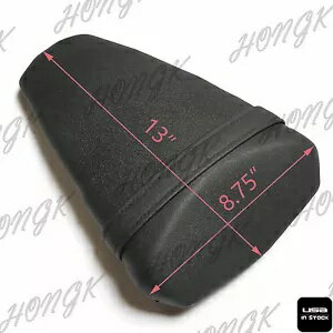 2010-2013 Kawasaki Z1000用ブラックレザー助手席後部座席ピリオン Black Leather Passenger Back Rear Seat Pillion For 2010-2013 Kawasaki Z1000